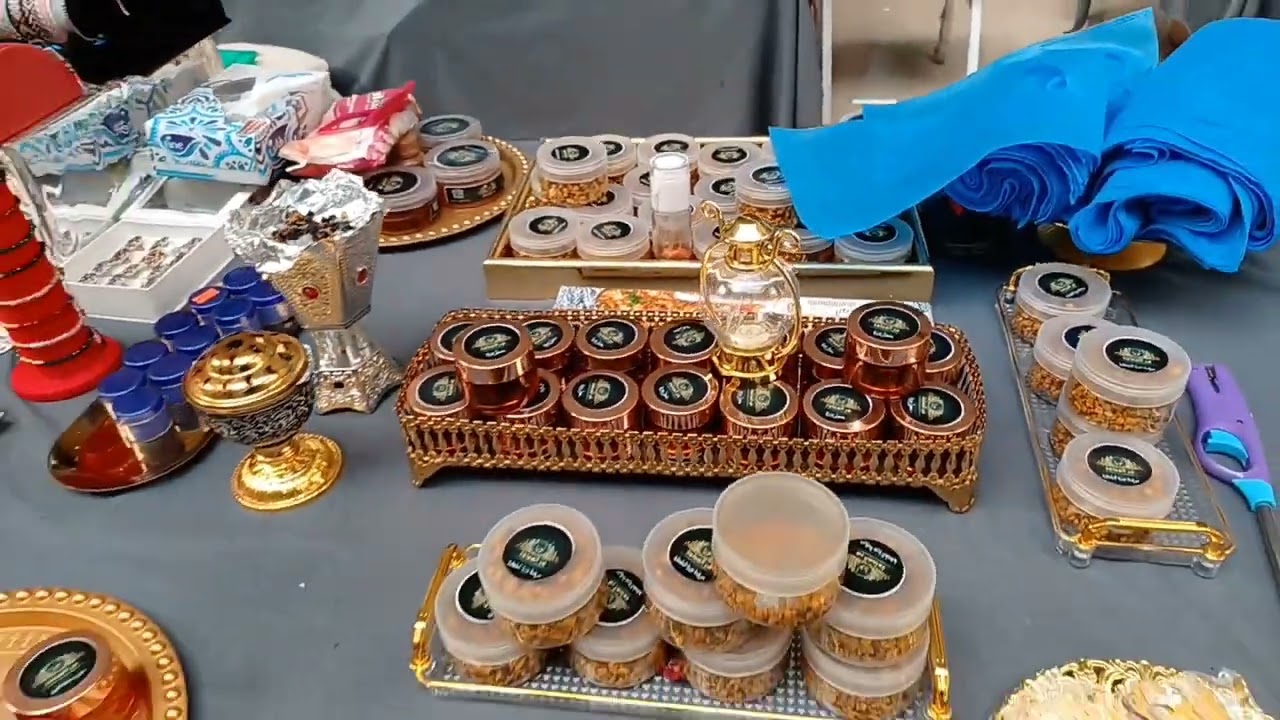 من  معرض الصقلي إكسبو بأسواق السلام المحمدية . جولة سريعة للمنتجات المعروضة لعارضات في المستوى