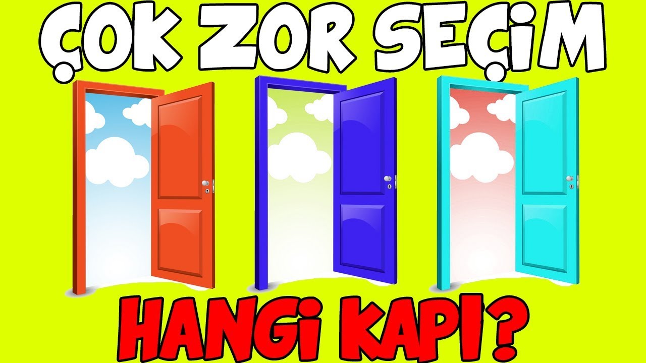 3 KAPI  | TEK BİR ŞANS.. ÜNLÜ ÇOK ZOR KAPI BULMACASI