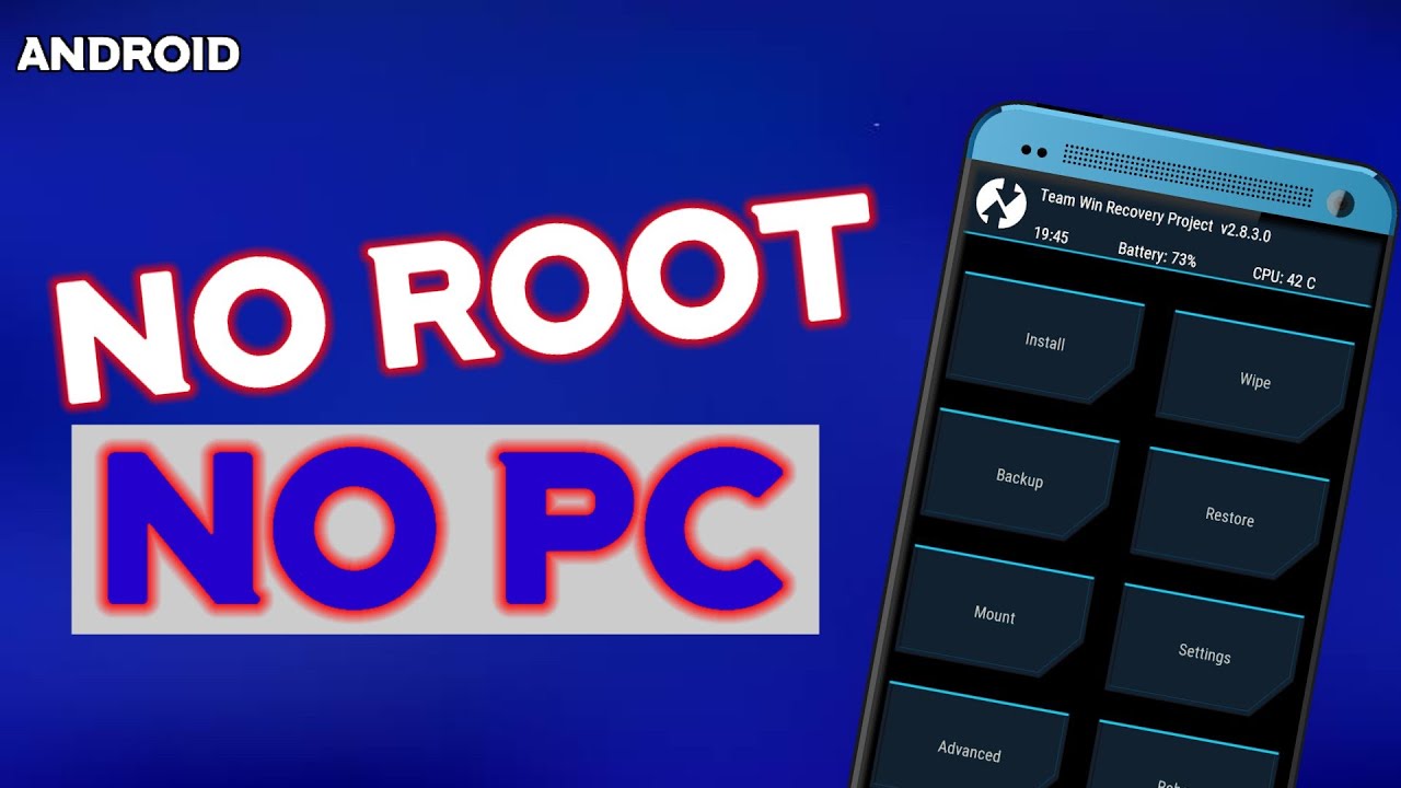 Cara Pasang Custom Recovery Tanpa PC