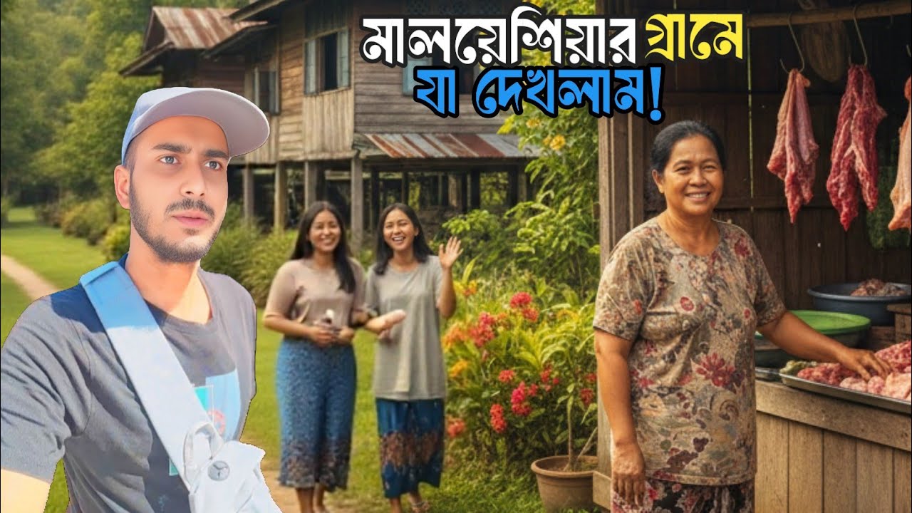 মালয়েশিয়ার গ্রামে যা দেখলাম! Real Malaysian Village Life 🇲🇾