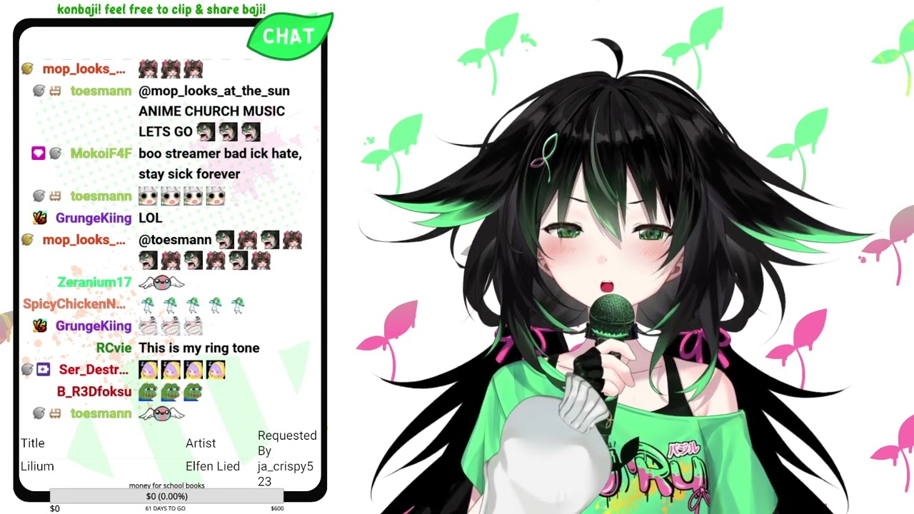 Bajiru_EN - Karaoke - Elfenlied - Lowjiru