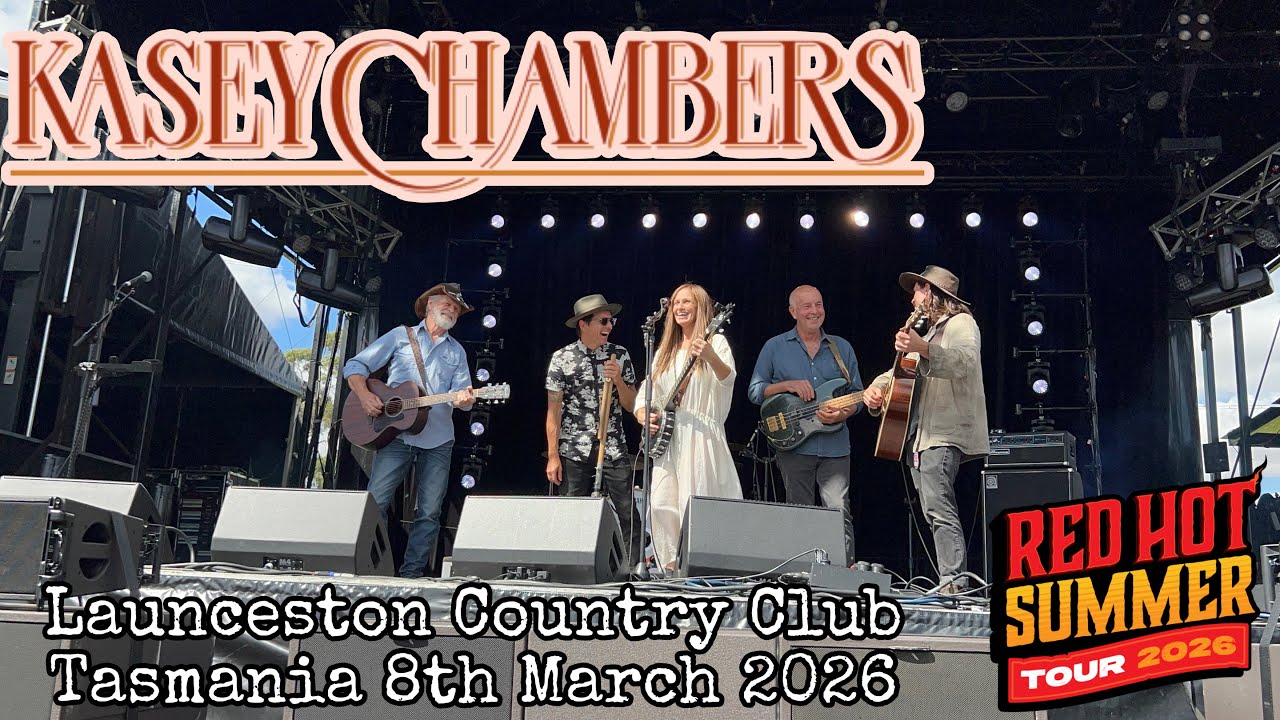 Kasey Chambers, Red Hot Summer Tour 2026 Live at The Country Club Launceston Tasmania 8th March 2026