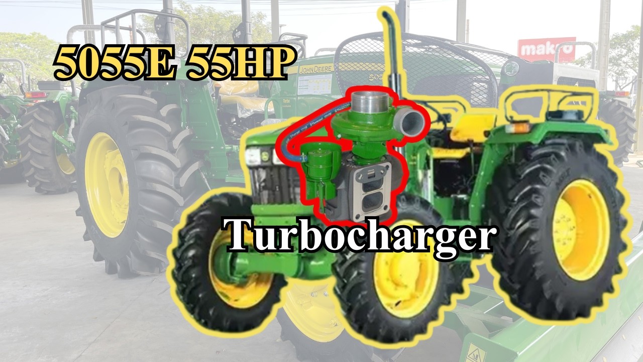 John deere 5055E, 55hp strong | 3-Cylinder 2.9 L with Turbo | #farmequipment #farming