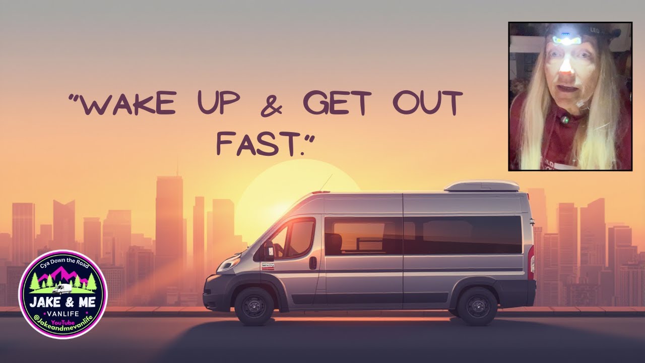 My VanLife STEALTH CAMPING Morning Routine...Wake UP & GET OUT FAST!!!