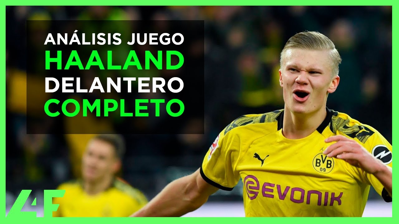 DELANTERO COMPLETO 🧠 CÓMO JUGAR de DELANTERO CENTRO en FÚTBOL 💪 ANÁLISIS TÁCTICO de ERLING HAALAND