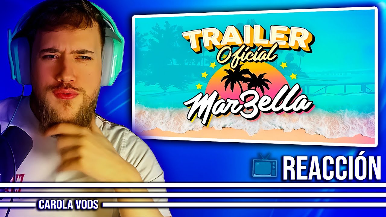 Reacción al tráiler de MARBELLA VICE 3 🌴📺 CAROLA