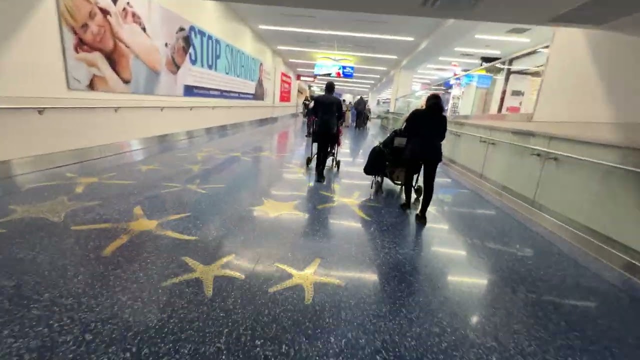 People Watching at Fort Lauderdale Airport | International Evening Travel