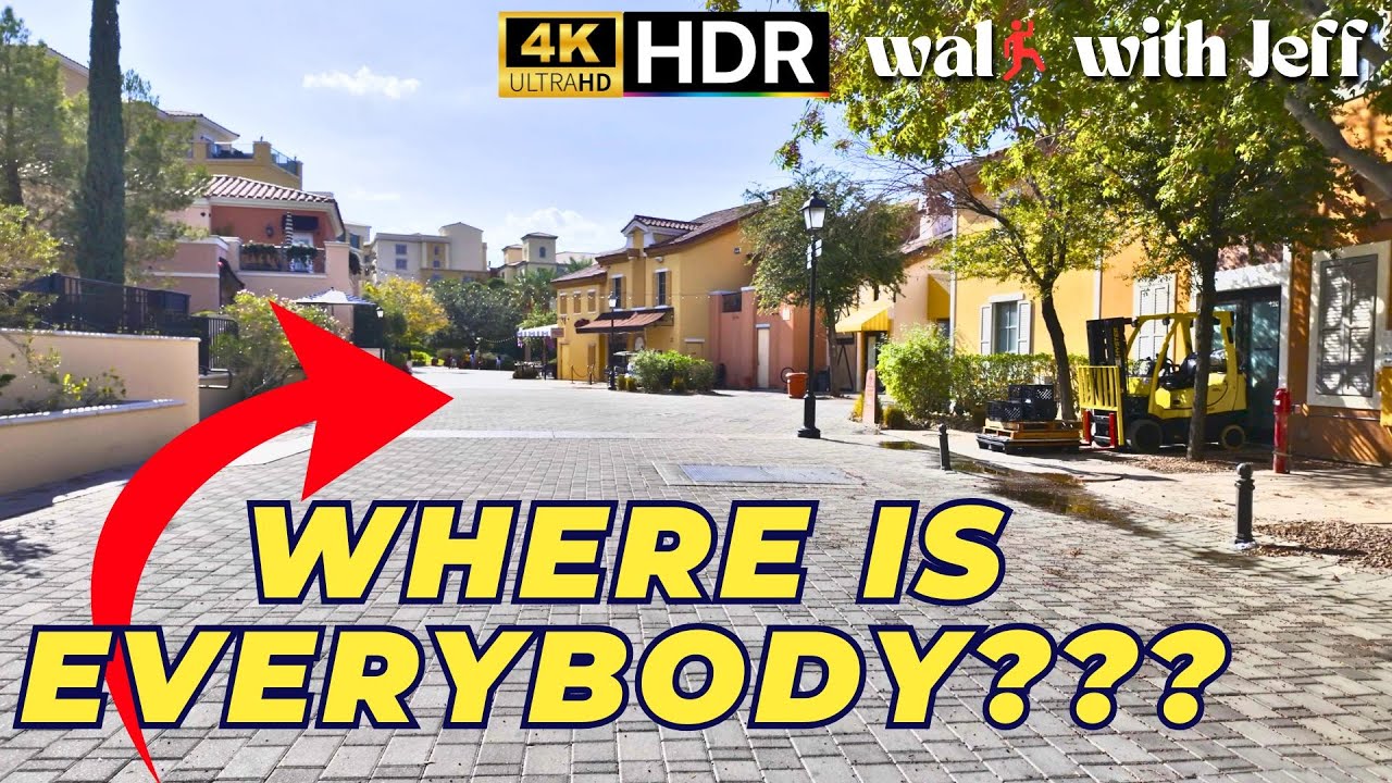 The Abandoned Vibes of Lake Las Vegas – What Happened Here? Walk With Jeff