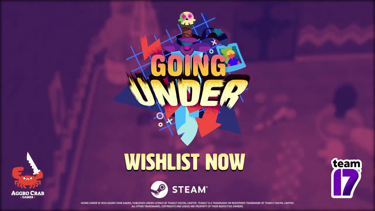 Анонсовый трейлер игры Going Under!