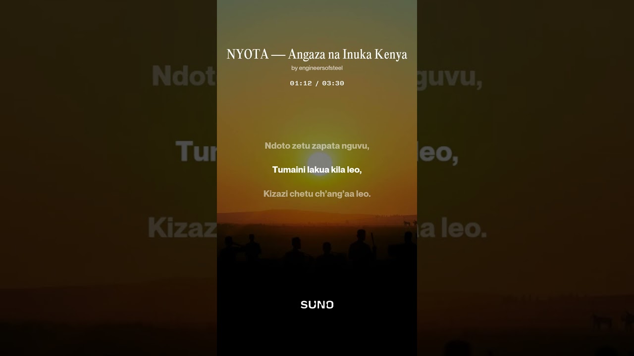 NYOTA — Angaza na Inuka Kenya