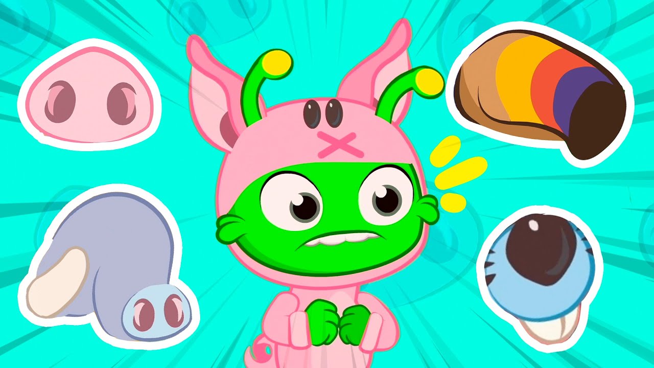 Where is My Nose? 🐽30 mins of nursery rhymes compilation by Groovy The Martian