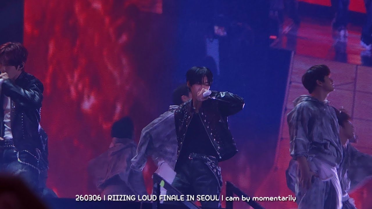 260306 l RIIZE (라이즈) - Bag Bad Back (WONBIN 원빈 FOUCS) l RIIZING LOUD FINALE IN SEOUL 