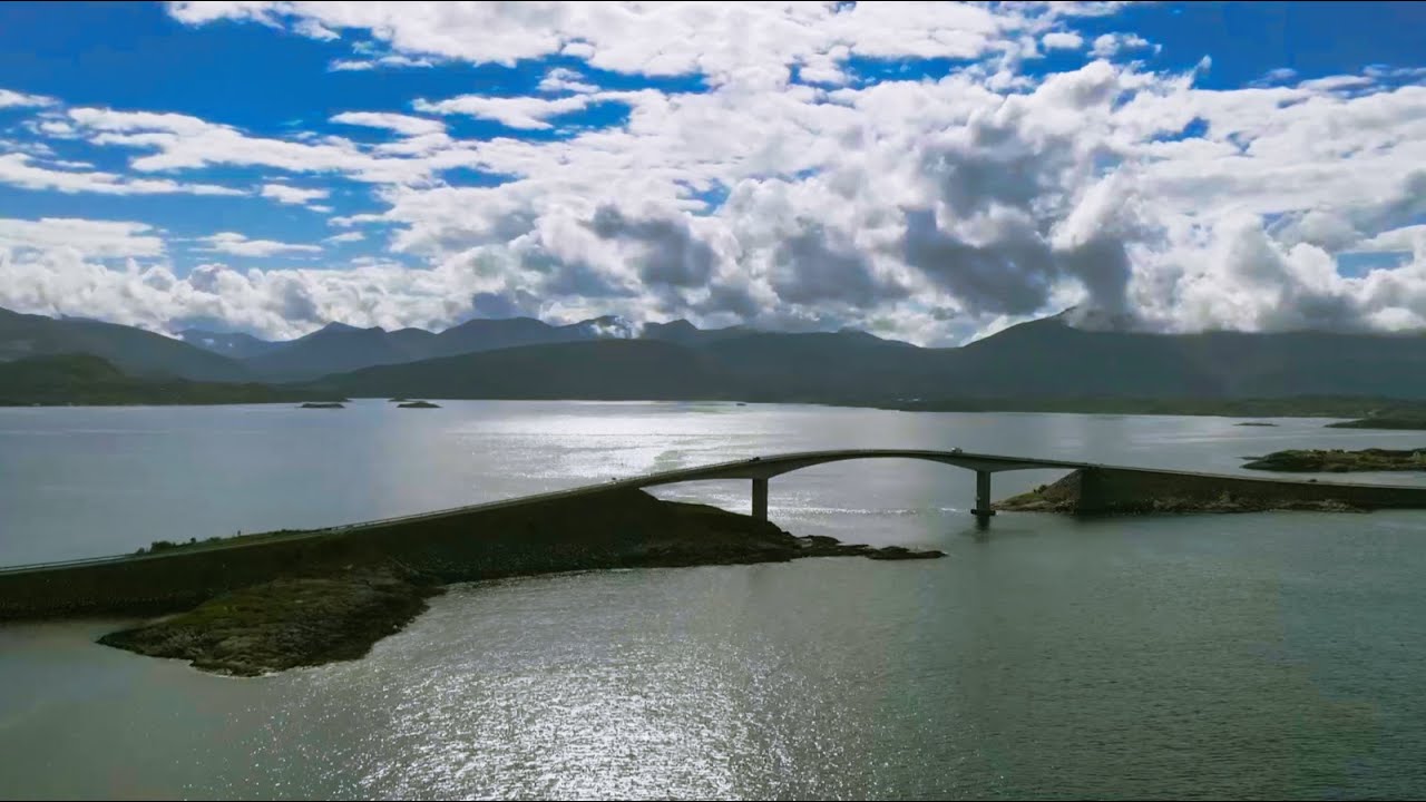 Atlanterhavsvegen / Atlantic Ocean Road / Atlantikstraße in Norwegen