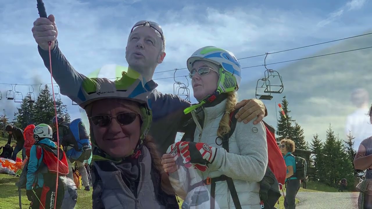 Tandemfliegen Chiemgau Tandemflug Kaiserwinkl Video