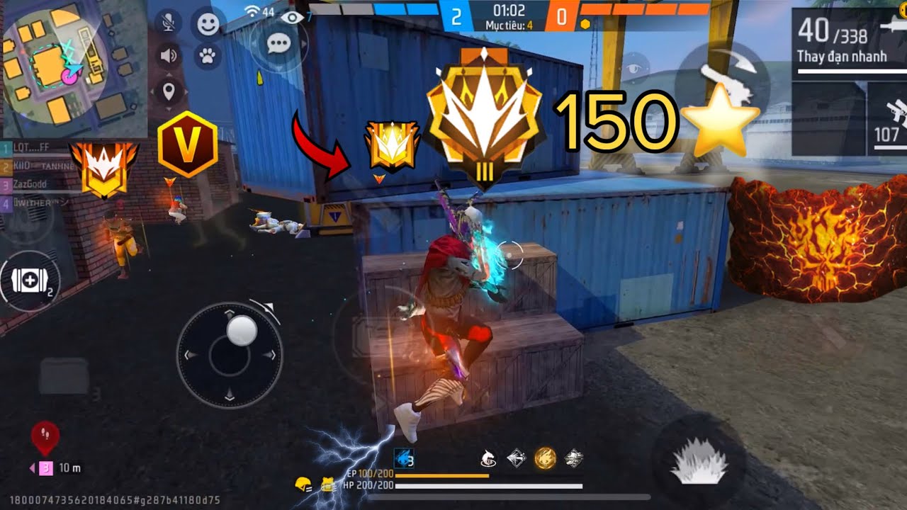 [ HighLight ] H&agrave;nh Tr&igrave;nh Leo Rank Th&aacute;ch Đấu 150⭐️ 🇻🇳 | LQT FF ☠️