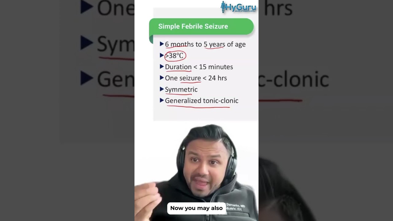 Febrile Seizure for the USMLE | HyGuru