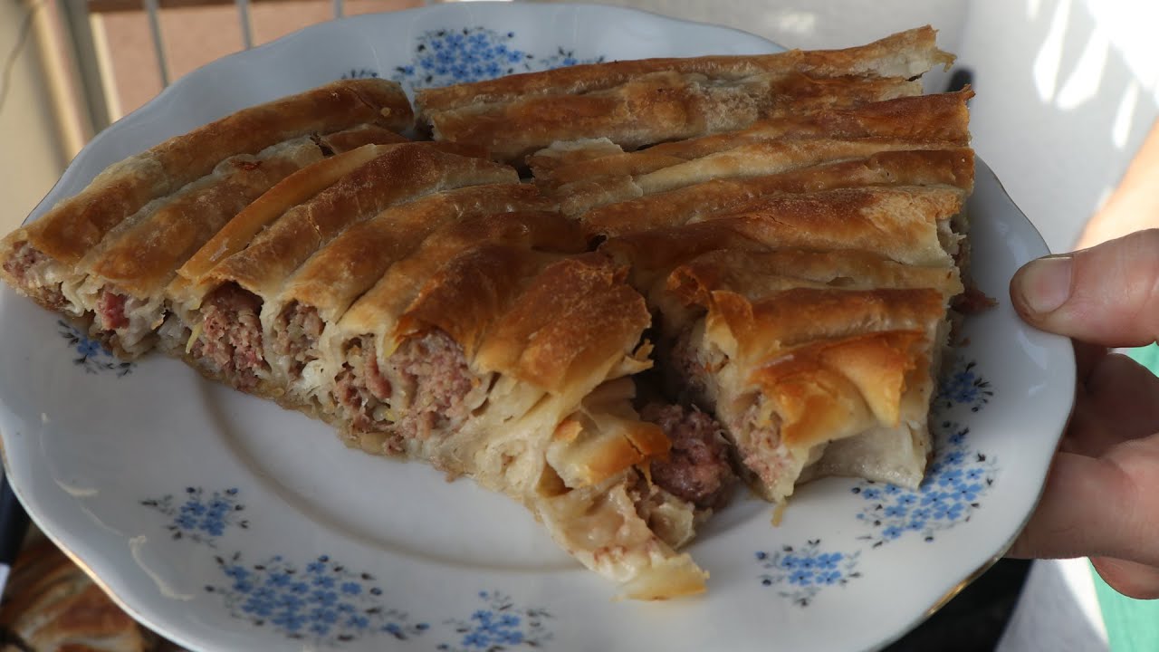 Motani burek sa domaćom jufkom