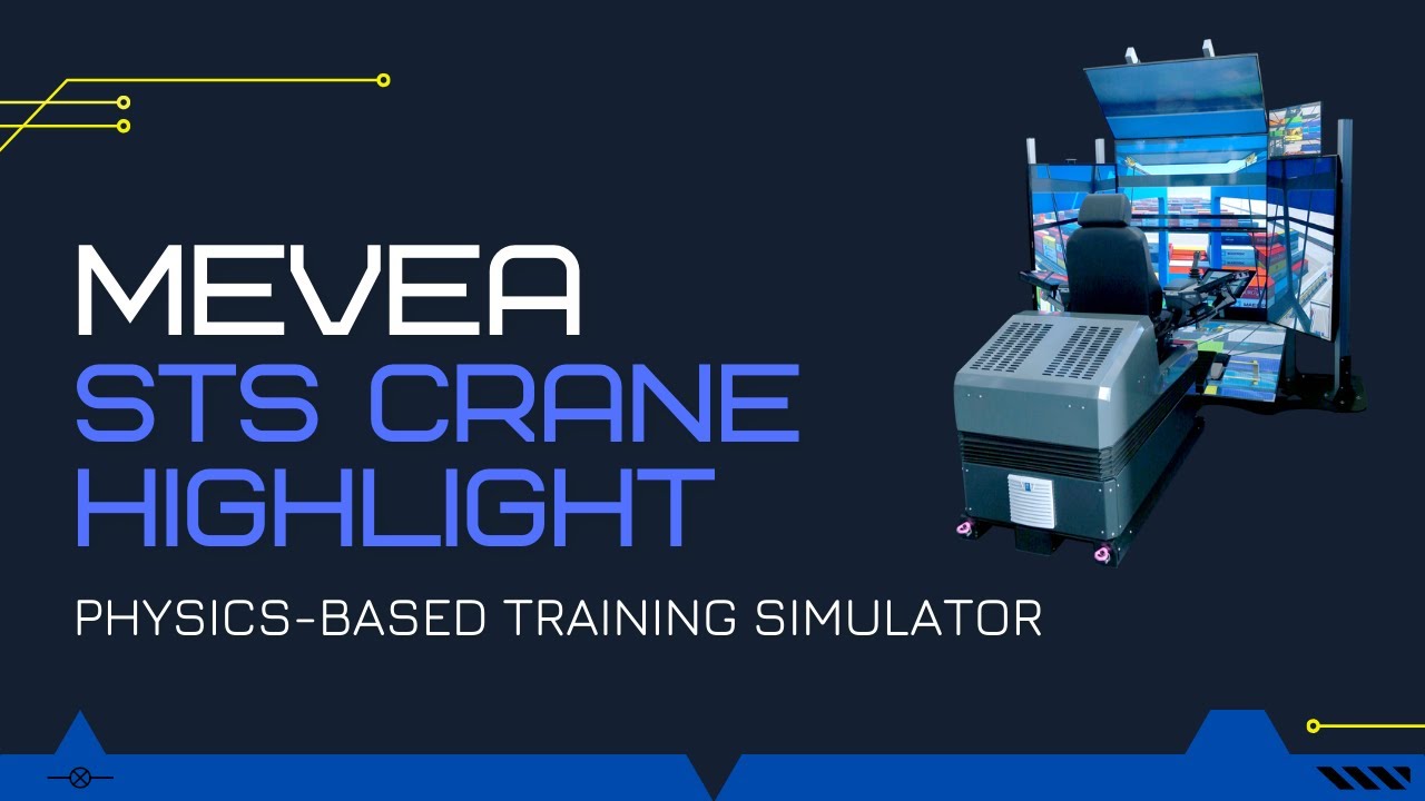 Mevea | Port Simulators | STS Crane Highlight