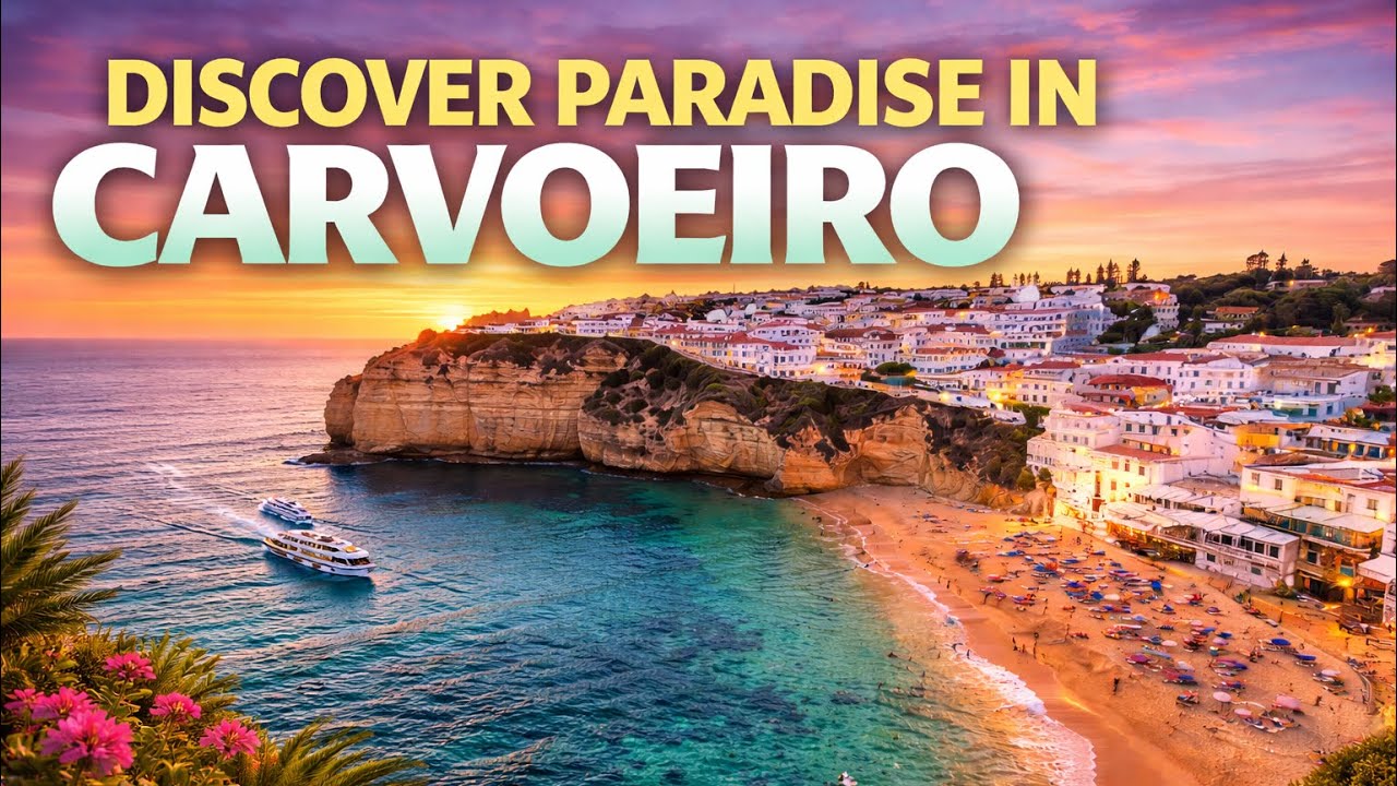 Carvoeiro, Algarve: A Must-Visit Destination for Beach Lovers Portugal 🇵🇹 
