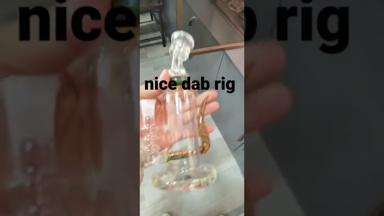 nice dab rig#bong # glass  bong#dabrig