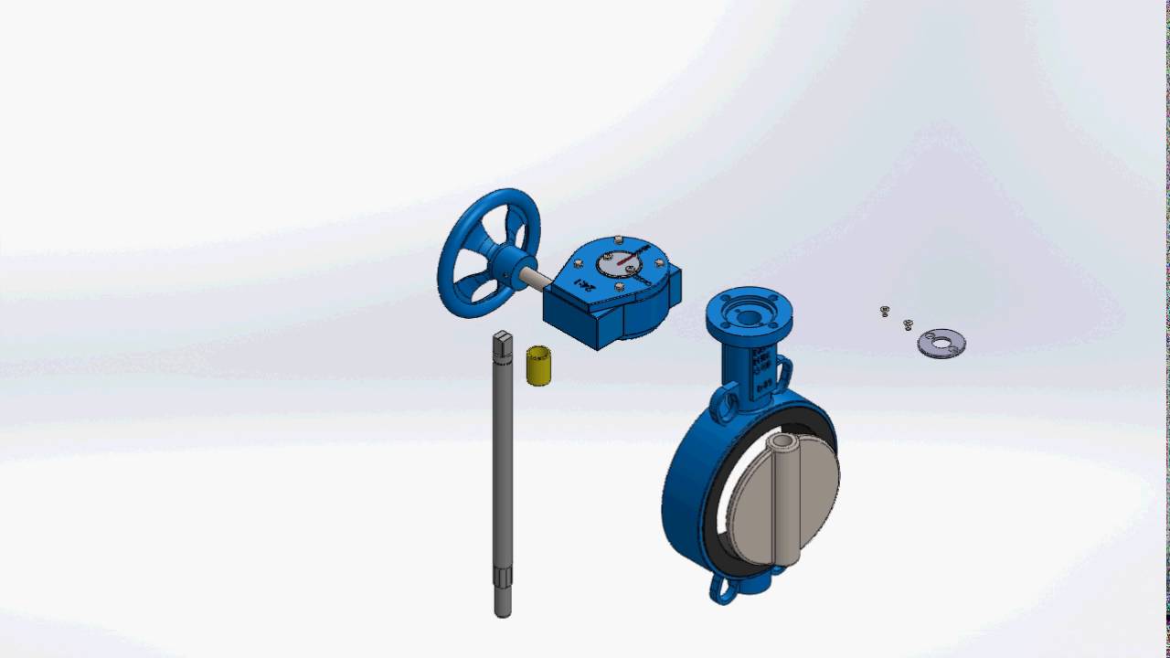 BUTTERFLY  VALVE  SVN (Gear Operate)