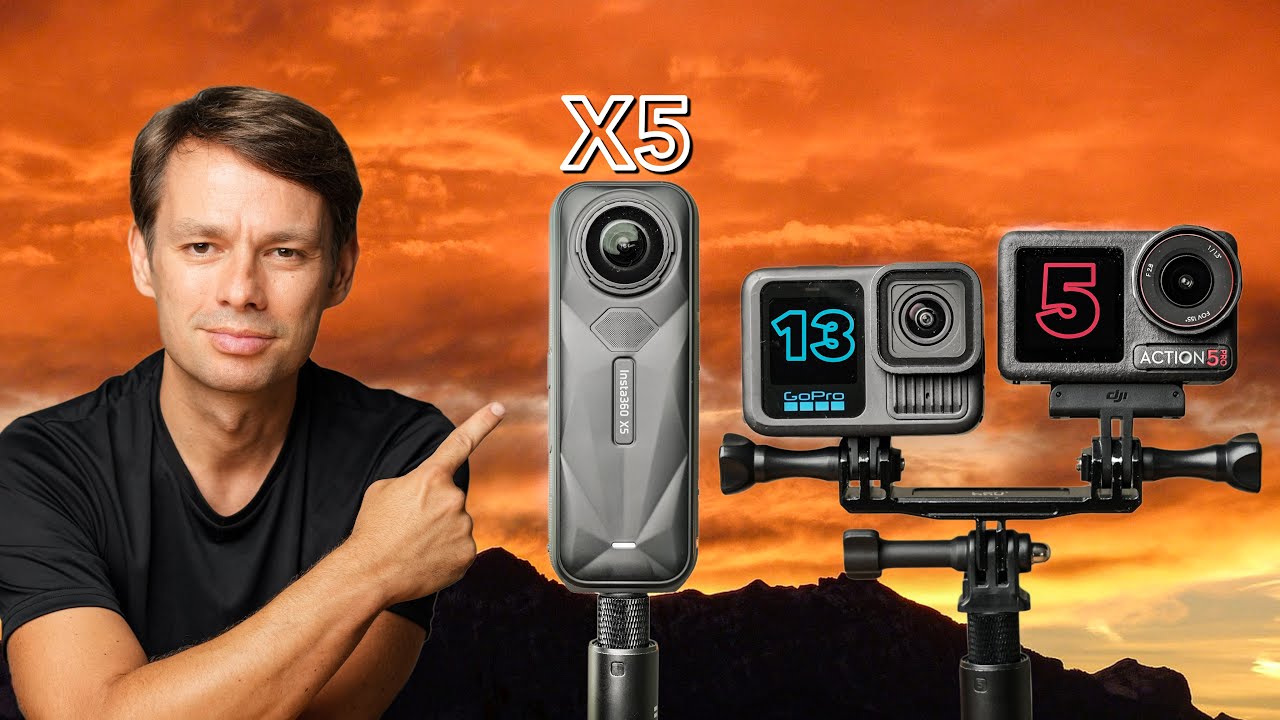 Insta360 X5 vs DJI Action 5 vs GoPro Hero 13: The BEST Action Camera 2025