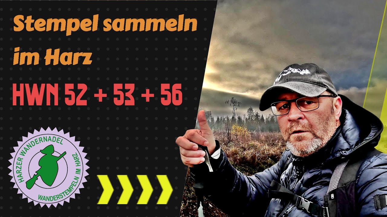 Stempel sammeln im Harz - Harzer Wandernadel 52, 53, und 56 #wandern