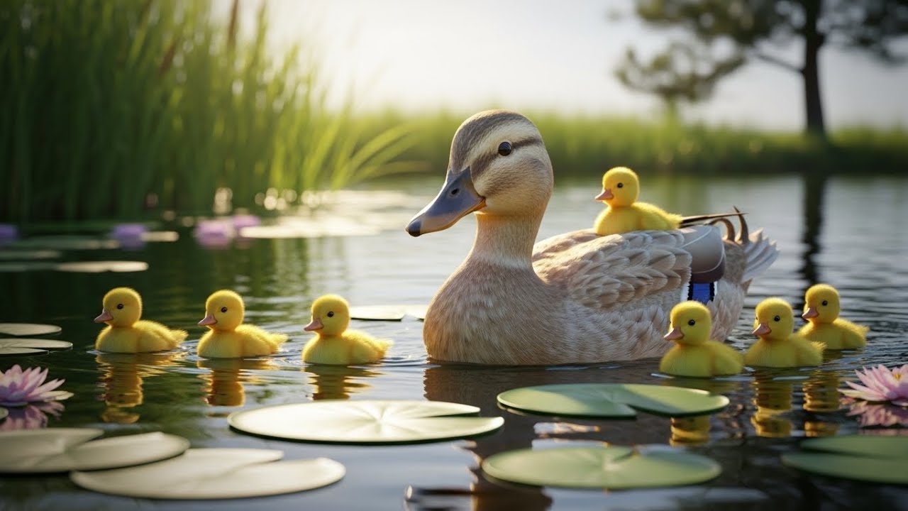 Five Little Ducks 🦆🦆🦆🦆🦆 | Nursery Rhymes for Kids | Kids Songs & Baby Rhymes