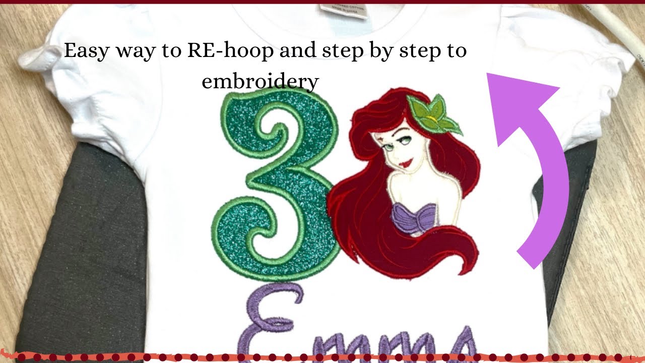 How to re hoop on a brother PE800 how i applique my shirts! Making extra money