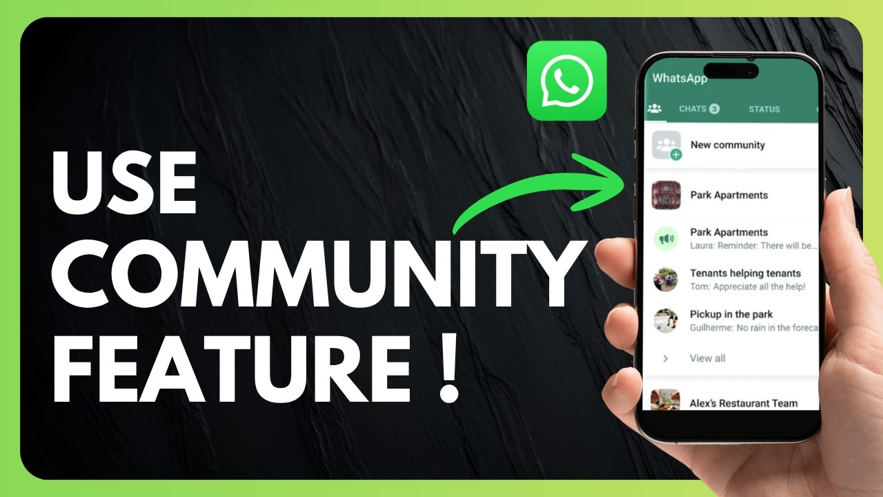 How to Use WhatsApp Community Feature 2026 !