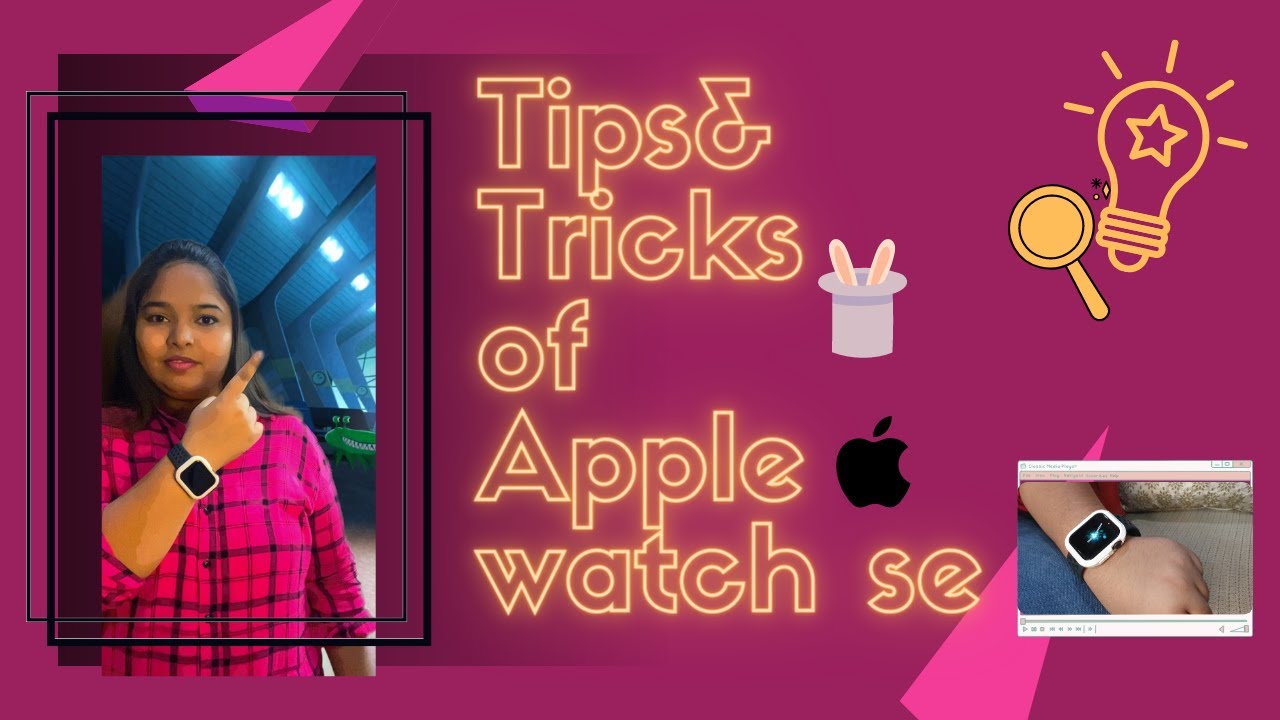 TIPS & TRICKS OF APPLE WATCH SE One Must Know!!🔍🔥⌚️