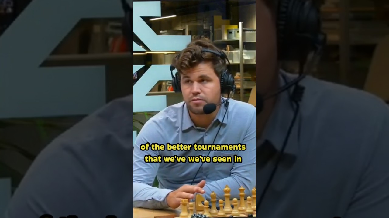 Magnus Carlsen Responds to Gukesh Becoming World Champion!!!!! #chess #shorts #short #trendingshorts