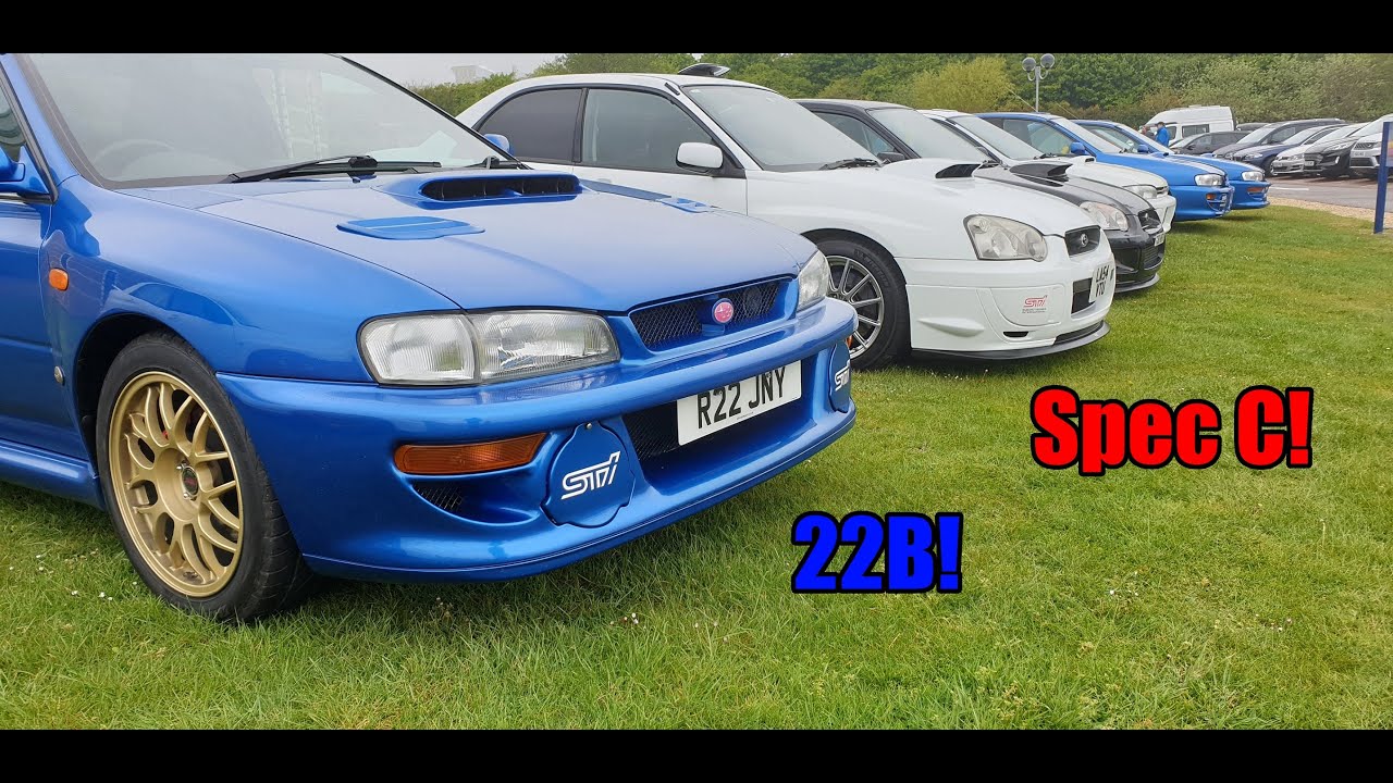 Rare JDM Subaru Impreza Type-RA.com Club Meet at Gaydon 2022