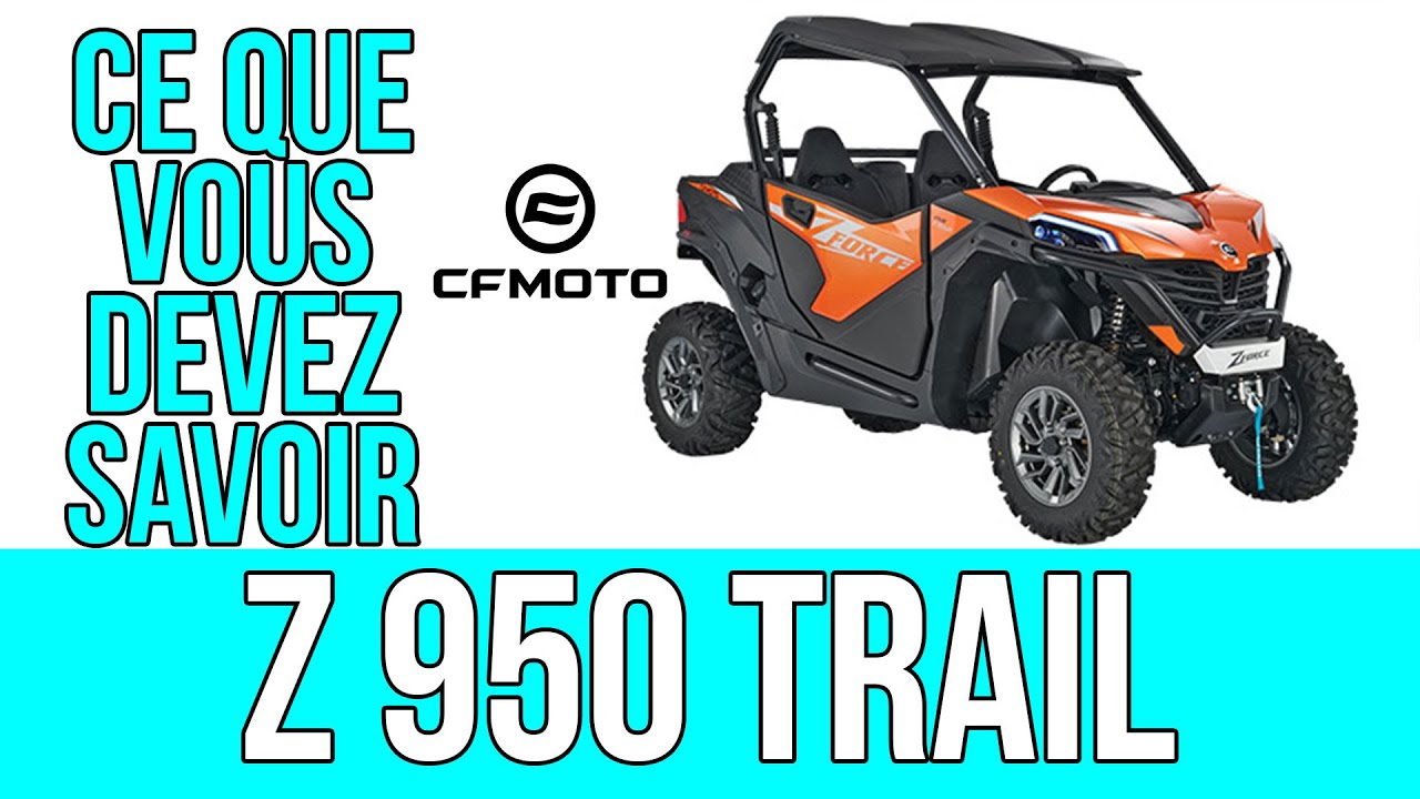 ZForce 950 TRAIL présentation