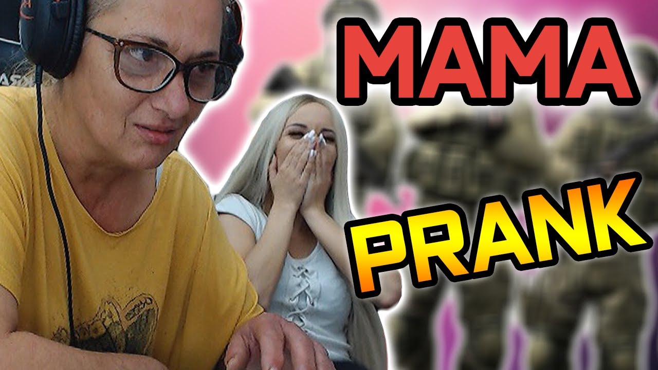 MAMA PRANKUJE CS:GO IGRACE