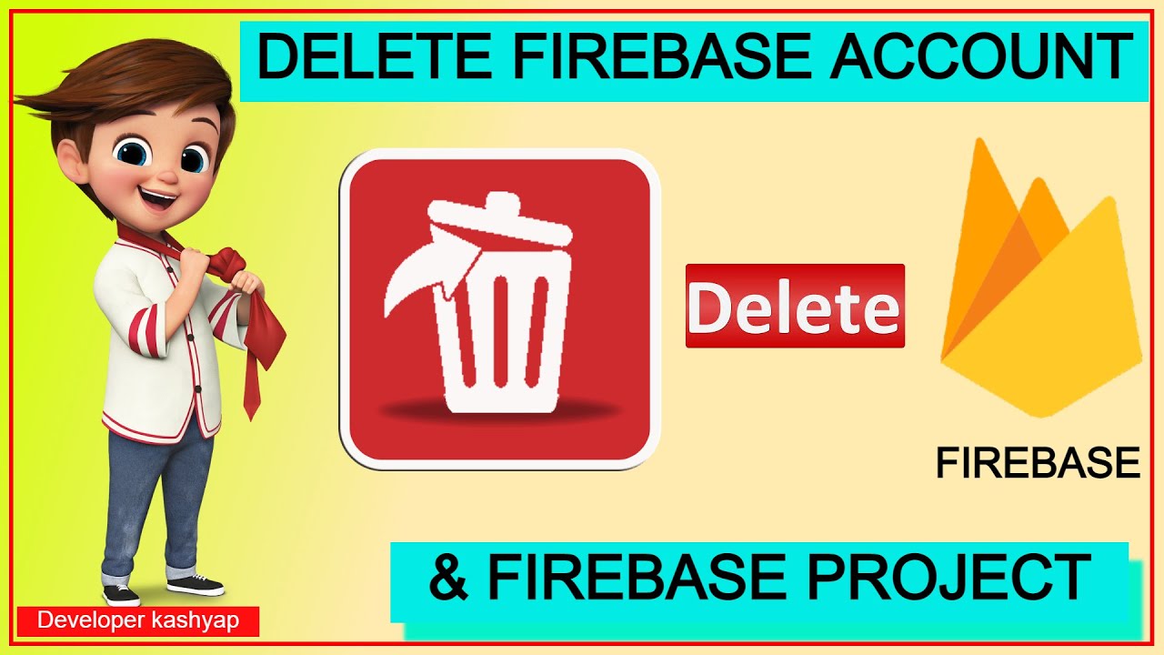 HOW TO DELETE FIREBASE PROJECT AND FIREBASE ACCOUNT . 2021 -22