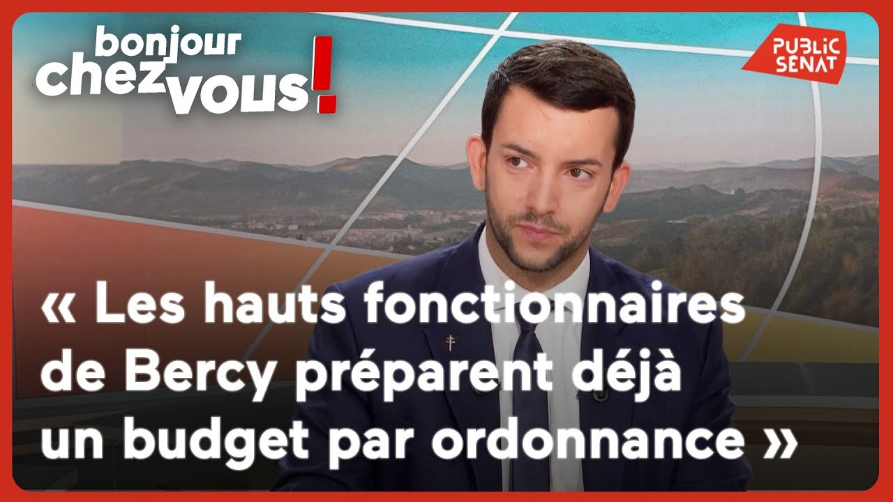 Jean-Philippe Tanguy : « Les hauts fonctionnaires de Bercy préparent déjà un budget par ordonnance »