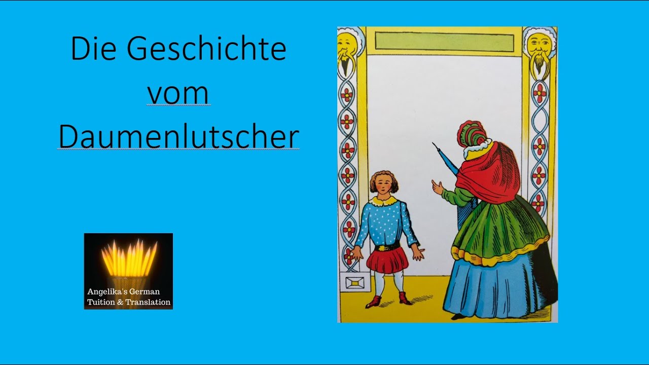 Die Geschichte vom Daumenlutscher #Struwwelpeter