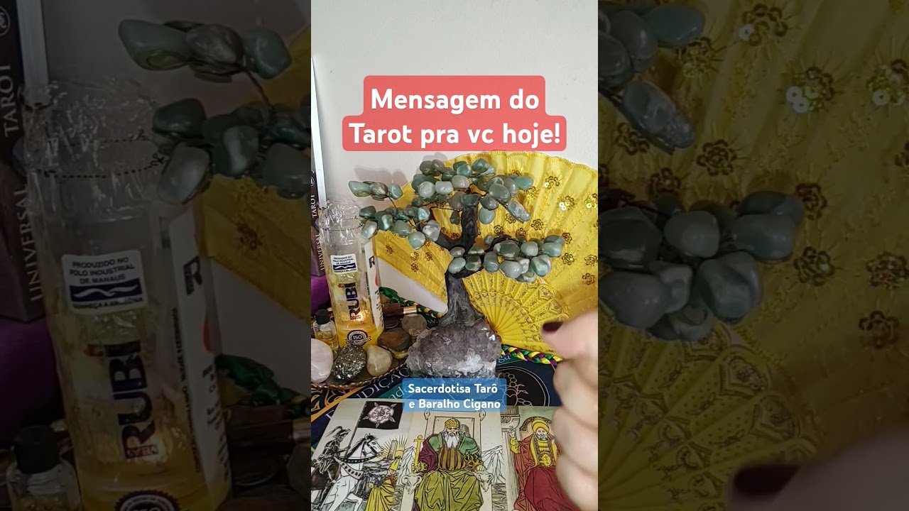 MENSAGEM DO TAROT PRA VC HOJE! #Tarot #Hoje #TarotHoje #Espiritualidade #PovoCigano