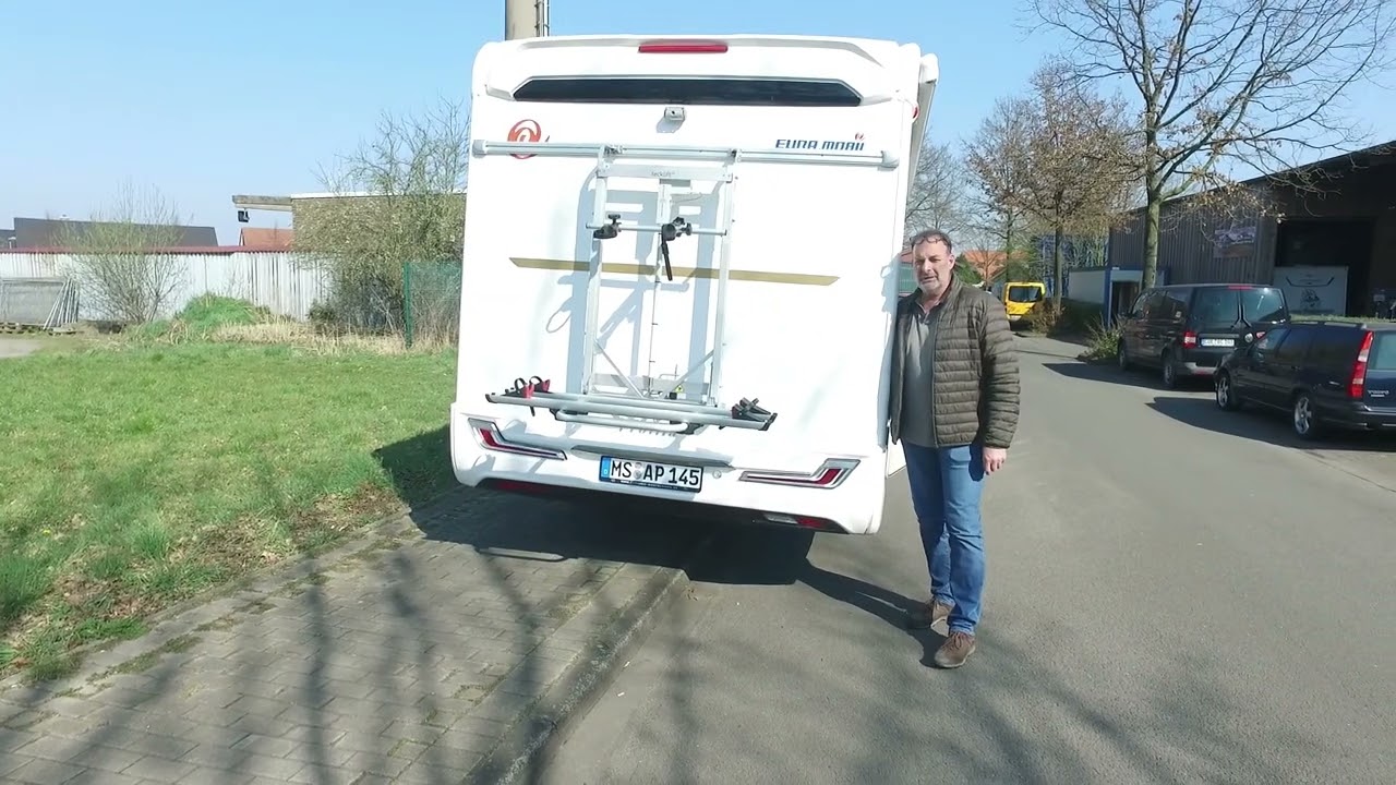 Elektrischer E-Bike Träger für fast alle Mobile geeignet, auch als Nachrüstung. Von uns gestestet!