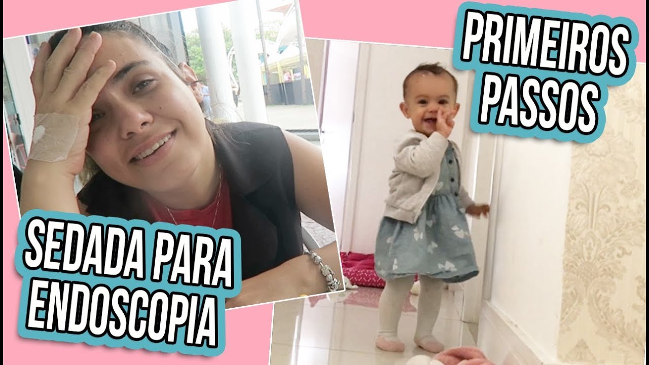 ENDOSCOPIA + PRIMEIROS PASSINHOS | Kathy Castricini