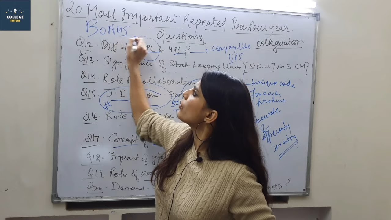 Supply chain management in one shot | All Important Questions | Masterclass