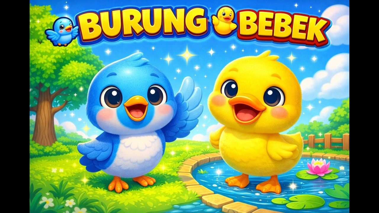 LAGU ANAK - ❤️ BURUNG DAN BEBEK