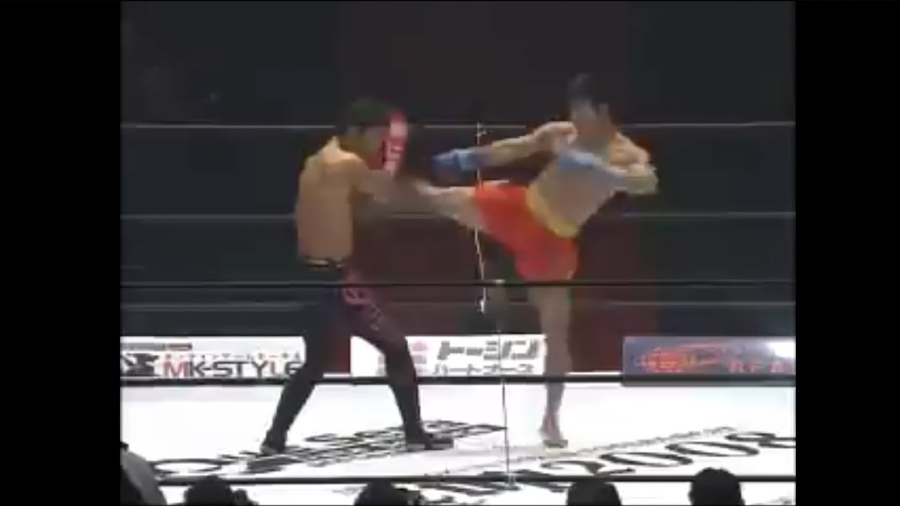 When Sanda Tries Shootboxing