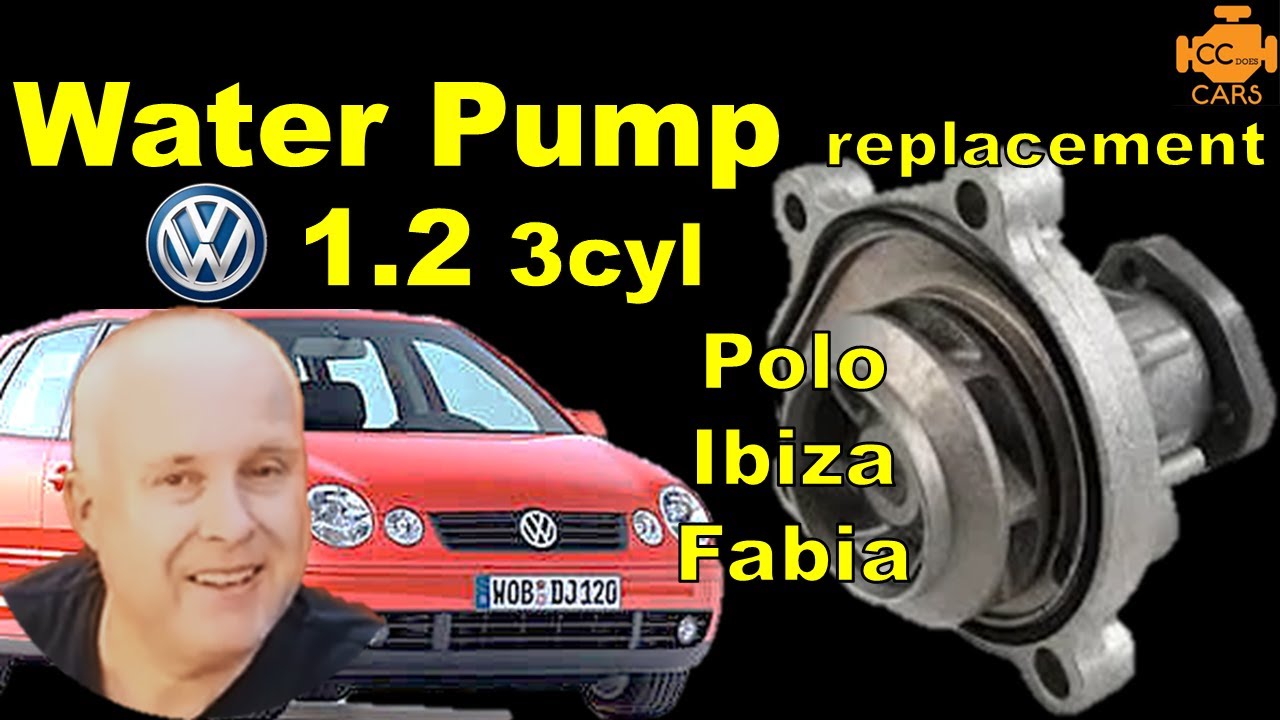 Замена водяного насоса VW Polo 1.2 | Как сделать своими руками