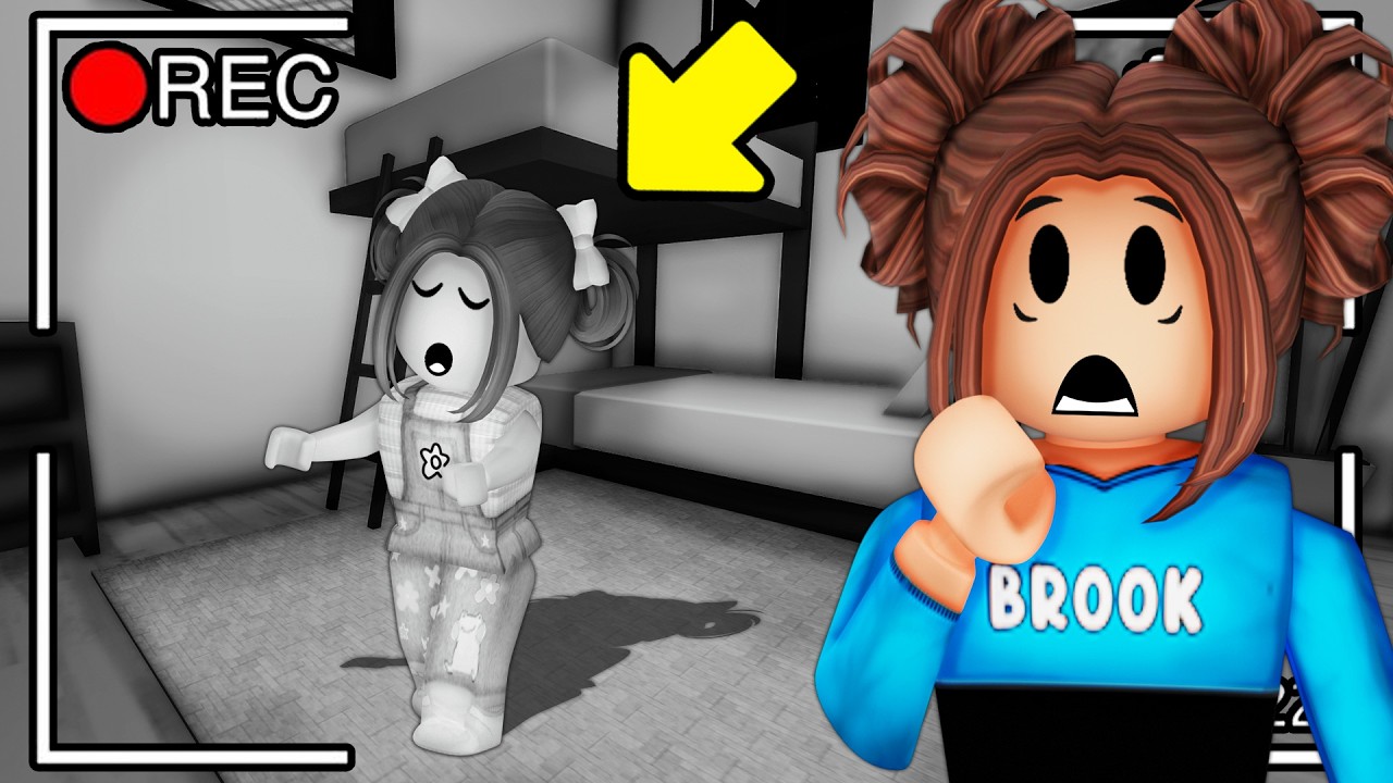 I Caught My 8 YEAR OLD SLEEPWALKING at 3AM In Roblox Brookhaven!!