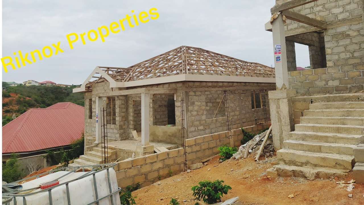 Uncompleted 3 Bedroom Houses 🏘️🏡🏠 In Green Hill - Cape Coast Ghana ForSale @ $58K Dollars Negotiable
