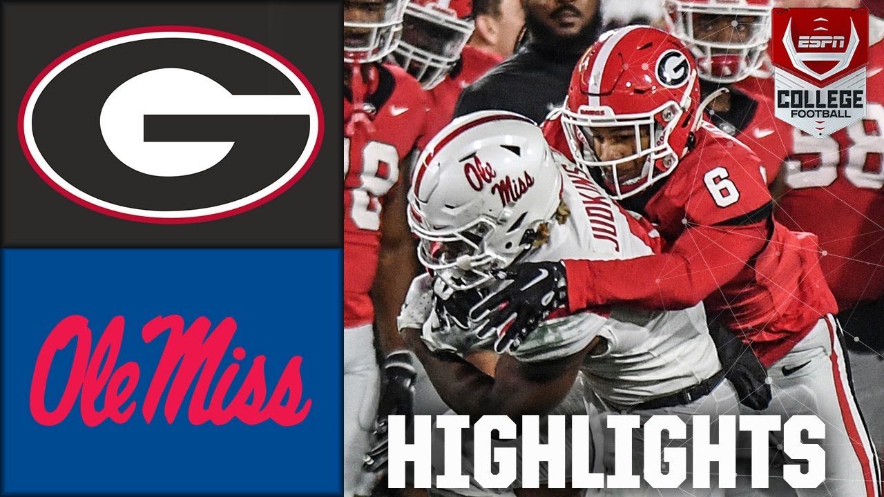 Georgia Bulldogs vs. Ole Miss Rebels | Full Game Highlights