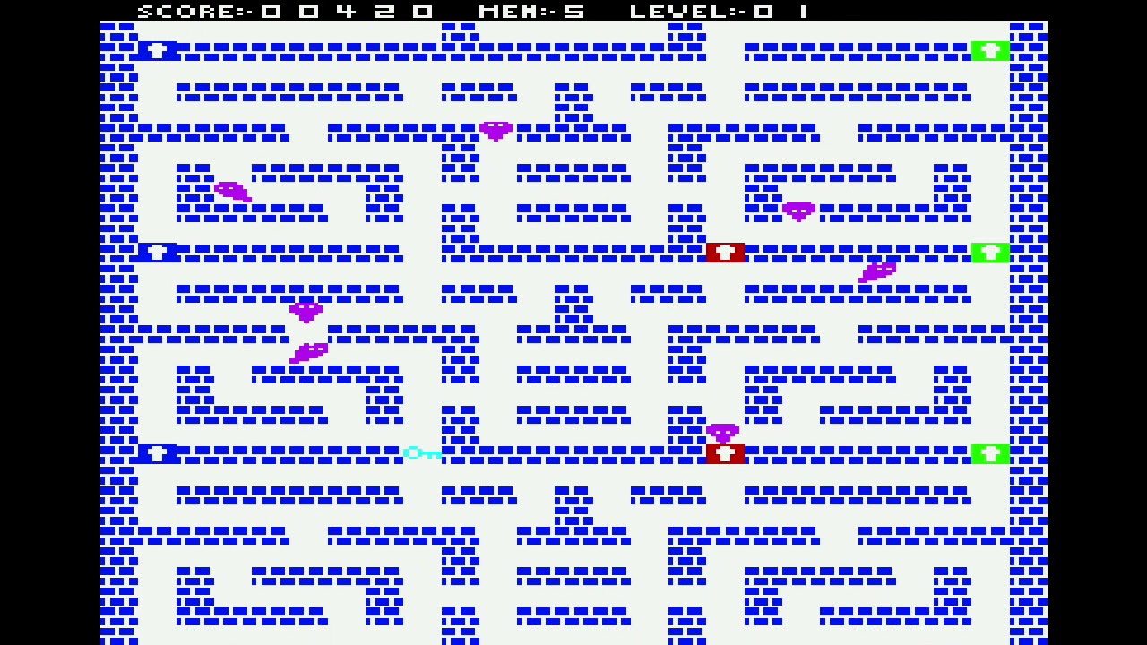 BEWITCHED - Commodore VIC-20 Game 1983