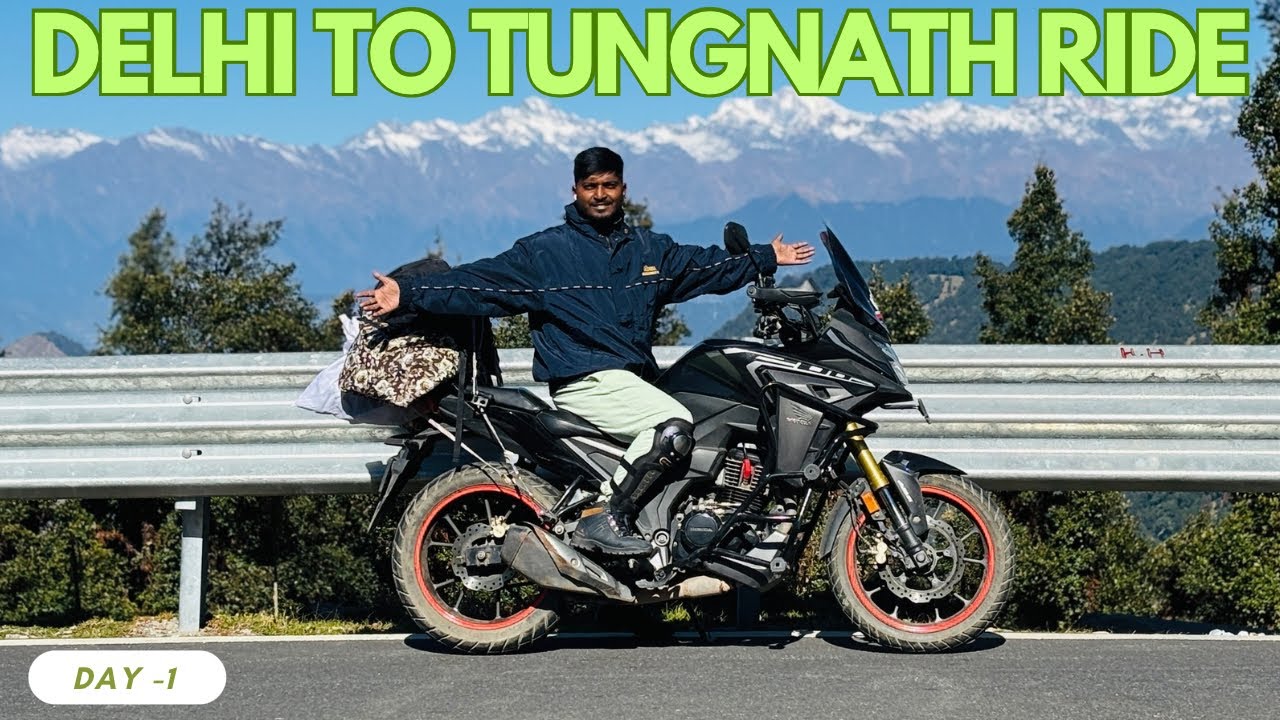Delhi to Tungnath Mahadev  Group Bike Ride Day -1 / delhi to tungnath by road.